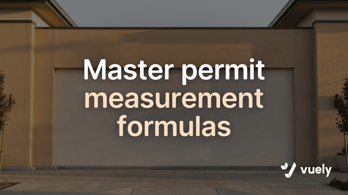 Master permit measurement formulas. A blank modern storefront exterior bathed in warm golden-hour light.