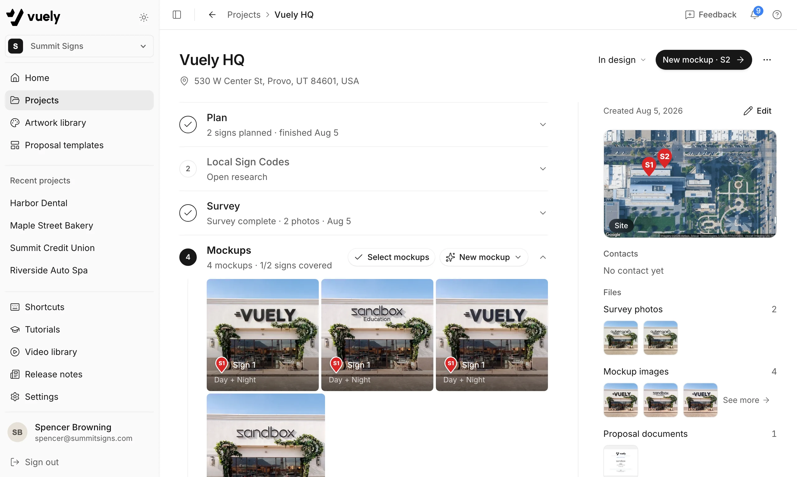 Vuely project page